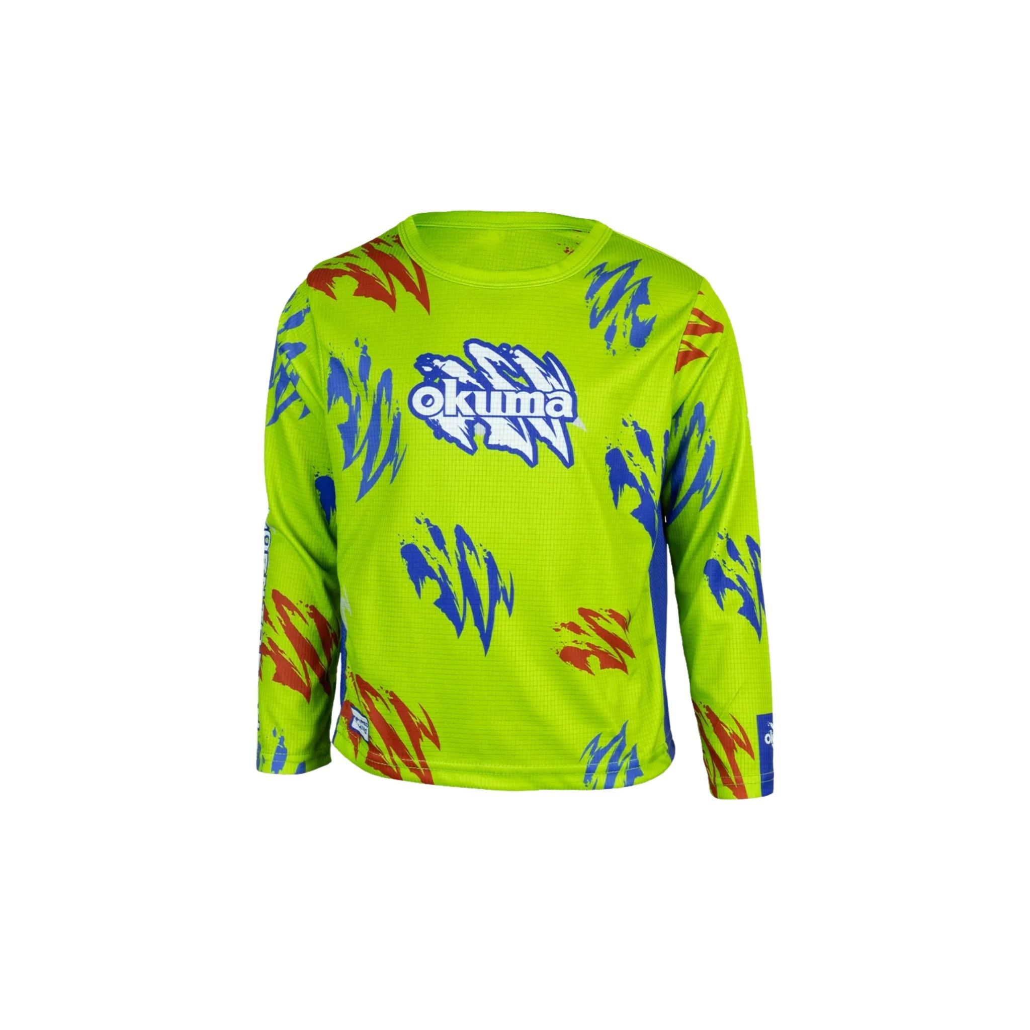 KIDS GREEN CLAW Okuma Kids Long Sleeve Shirt Green Claw - Image 1