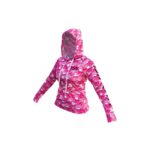 Daiwa Ladies Light Weight Hoodie Pink