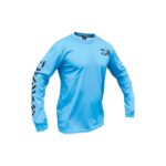 Daiwa Round Neck Sublimated Shirt Sky Blue