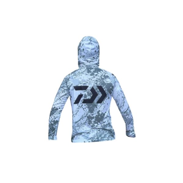 Daiwa Light Weight Hoodie Snow Camo - Image 2
